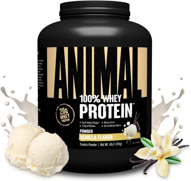 Animal 100% Whey Protein – Vanilla (4 lbs)