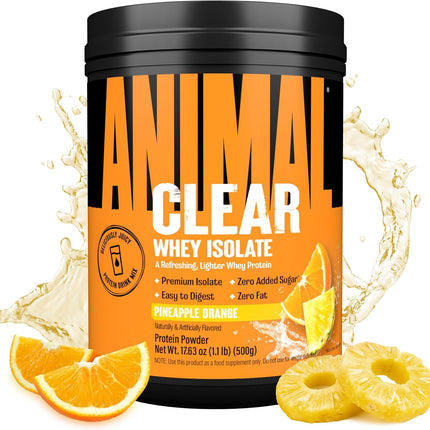 Animal Clear Whey Isolate – Pineapple Orange (1.1 lb)
