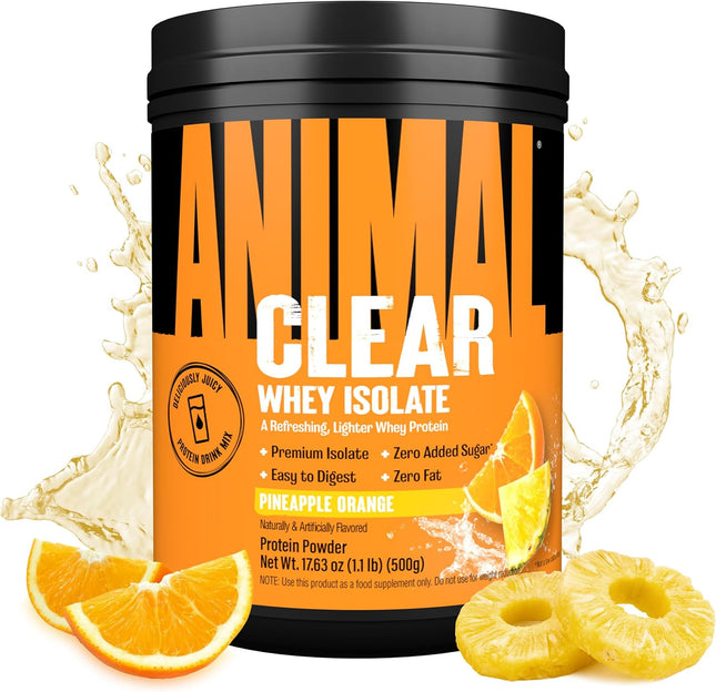 Animal Clear Whey Isolate – Pineapple Orange (1.1 lb)