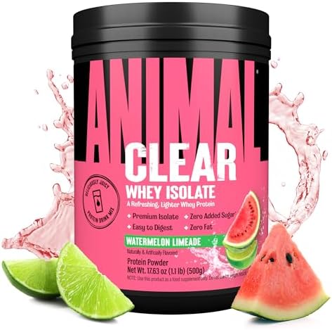 Animal Clear Whey Isolate – Watermelon Limeade (1.1 lb)