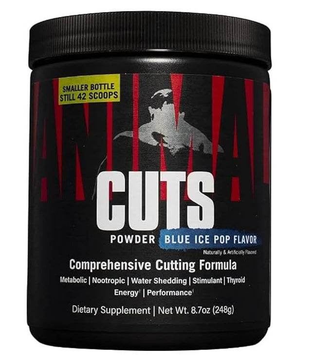 Animal Cuts Powder – Blue Ice Pop (8.7 oz / 248g)