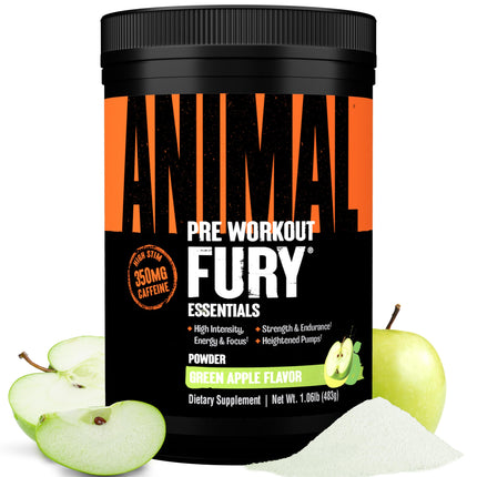 Animal Fury Pre-Workout – Kiwi Lime (30 Servings)