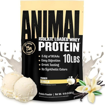 Animal Whey Protein – Vanilla (10 lb)
