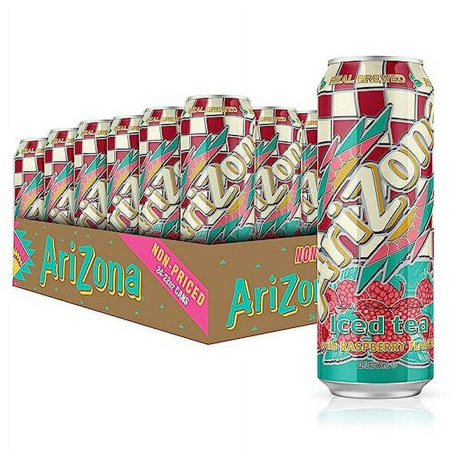 ARIZONA RASPBERRY TEA BIG CAN PREPRICED 24/22OZ