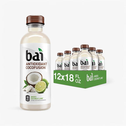 Bai Andes Coconut Lime 18 Oz X 12