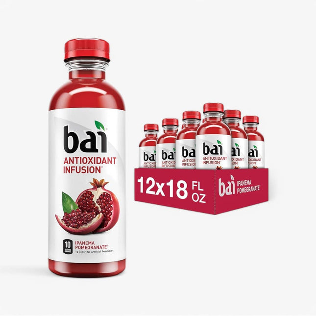 Bai Ipanema Pomegranate 18 Oz X 12