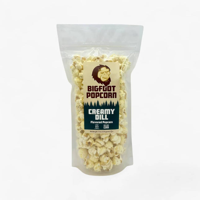 Bigfoot Popcorn Creamy Dill 6/7Oz