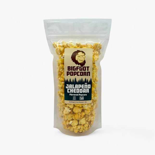Bigfoot Popcorn Jalapeño Cheddar 6/7Oz