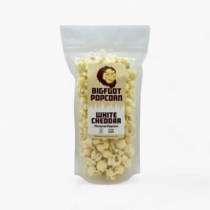 Bigfoot Popcorn White Cheddar 6/7Oz