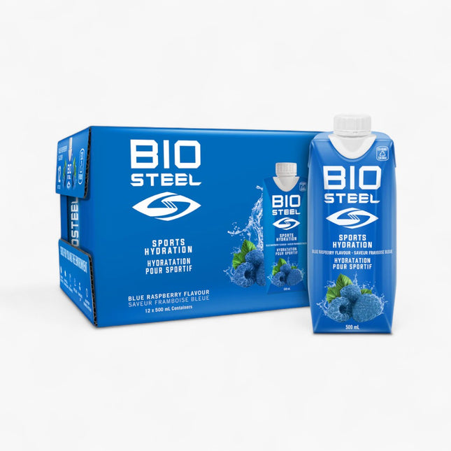 BIOSTEEL HYDRATION DRINK 12/16.7OZ BLUE RASPBERRY