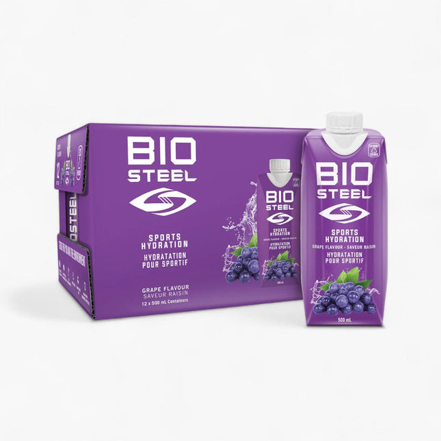 BIOSTEEL HYDRATION DRINK 12/16.7OZ GRAPE