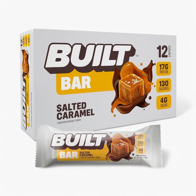 BUILT PROTEIN BAR 12/49G SALTED CARAMEL