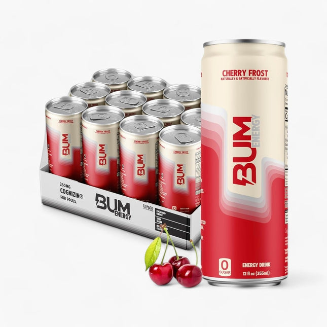 Bum Energy Cherry Frost 12/12 Oz