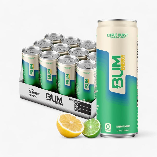Bum Energy Citrus Burst 12/12 Oz