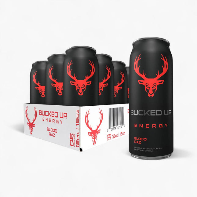 BUCKED UP ENERGY DRINK 12/16OZ BLOOD RAOZ