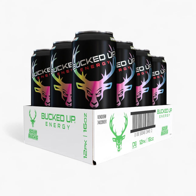 BUCKED UP ENERGY DRINK 12/16OZ SOUR BUCKED UPCKS