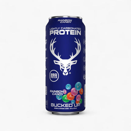 BUCKED UP PROTEIN DRINK 12/16OZ RAINBOW CANDY