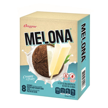 Binggrae Melona Coconut Ice Bar 8PK/19OZ