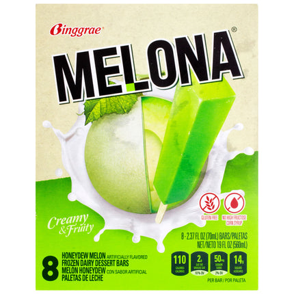 Binggrae Melona Melon Ice Bar 8PK/19OZ