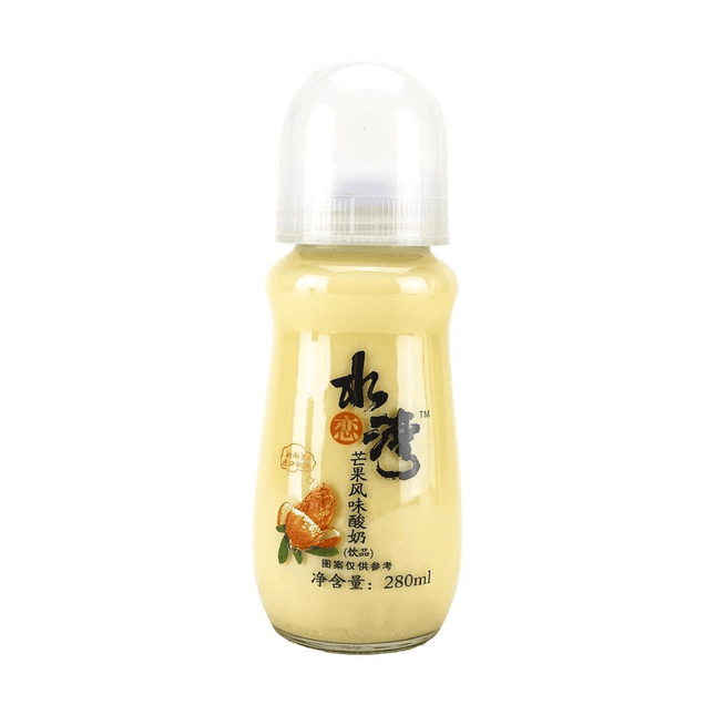 SHUILIANWAN-Fun Baby Bottle Yogurt Drink Mango 20/280ml