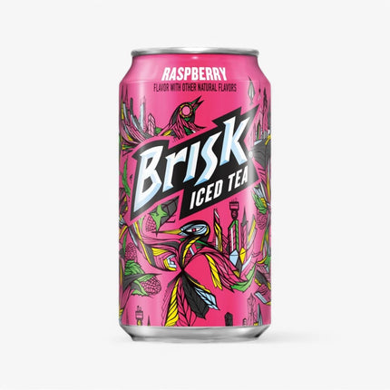 Brisk Iced Tea Raspberry Cans 12 Oz X 24