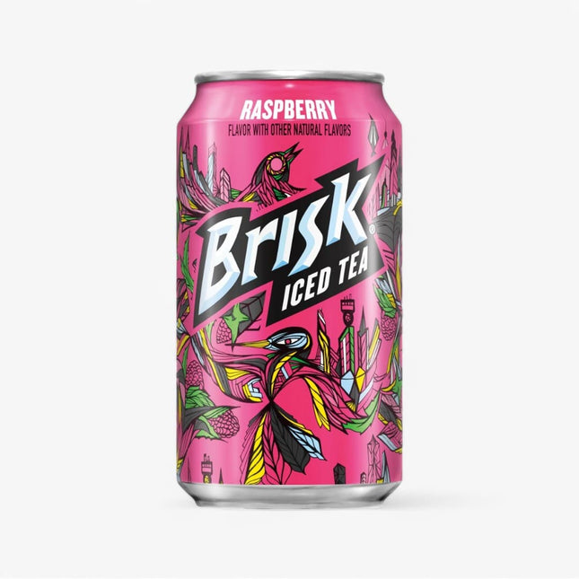 Brisk Iced Tea Raspberry Cans 12 Oz X 24