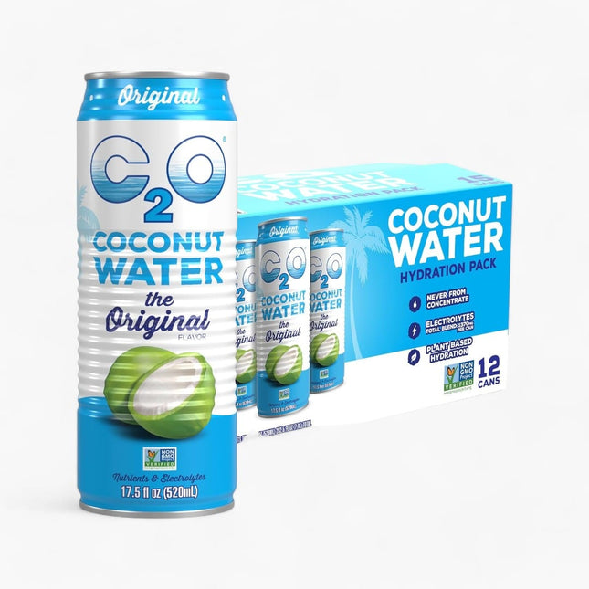 C2O Coconut Water Original Can 12/17.5 Oz