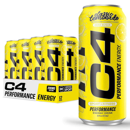 C4 ENERGY DRINK CLASSIC LEMONADE 12/16OZ