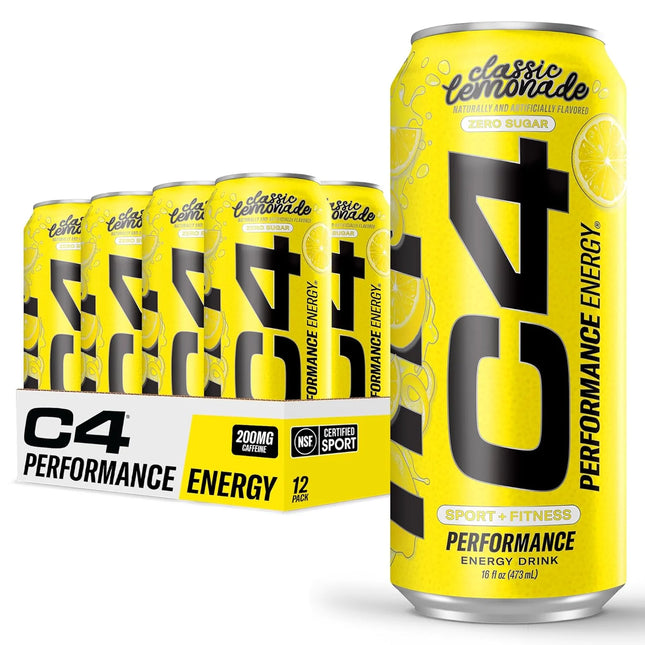 C4 ENERGY DRINK CLASSIC LEMONADE 12/16OZ