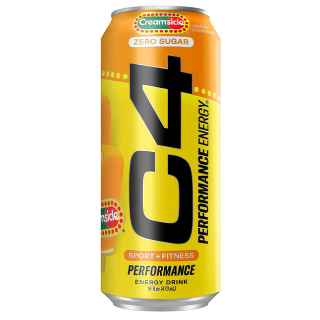 C4 ENERGY DRINK CREAMSICLE 12/16OZ