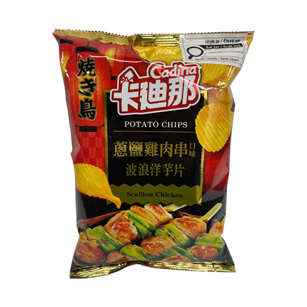 L.H Cadina Potato Chips Scallion & Salt Chicken 12/75g (TAIWAN)