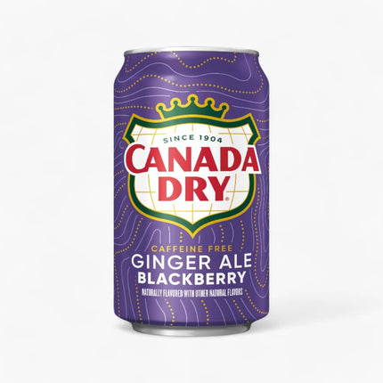 Canada Dry Gingerale Blackberry 2/12/12Oz