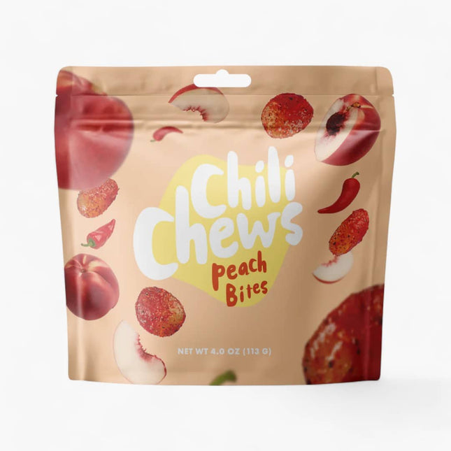 Chili Chews Peach Bites 16/4Oz