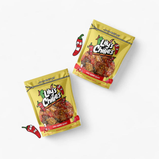 Chili Gummi Bears 12/4Oz