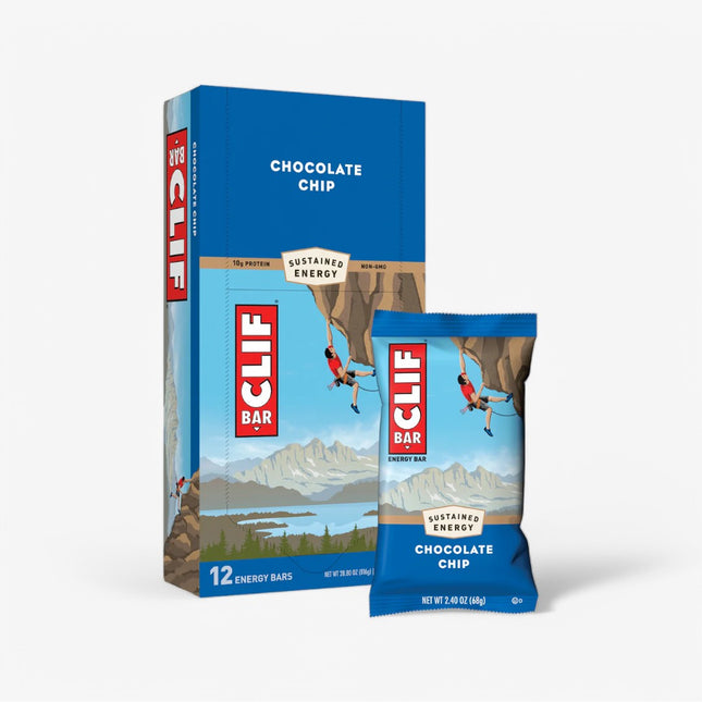 CLIF ENERGY PROTEIN BAR 12/68G CHOCOLATE CHIP