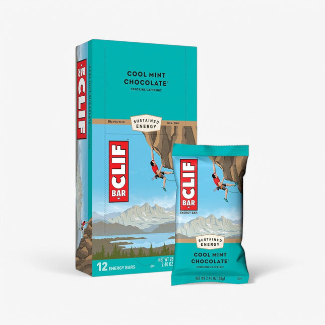 CLIF ENERGY PROTEIN BAR 12/68G COOL MINT CHOCOLATE