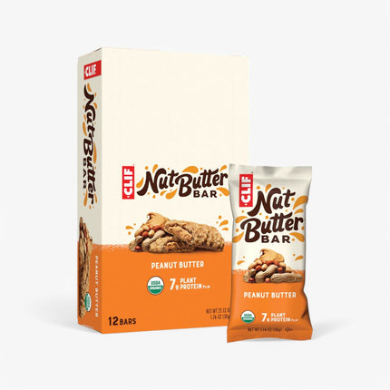 CLIF NUT BUTTER FILLED PROTEIN BAR 12/50G PEANUT BUTTER