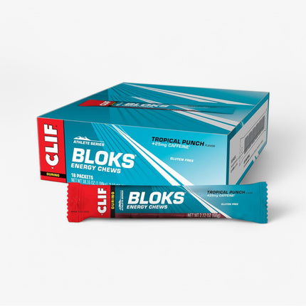 CLIF SHOT ENERGY BLOKS 18/60G TROPICAL PUNCH