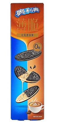 Oreo Thin Crackers Zero Sugar Creamy Latte 24/62g (CHINA)