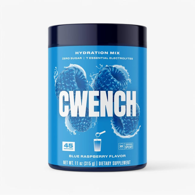 CWENCH ELECRTO MIX 11OZ BLUE RASPBERRY 45SRV