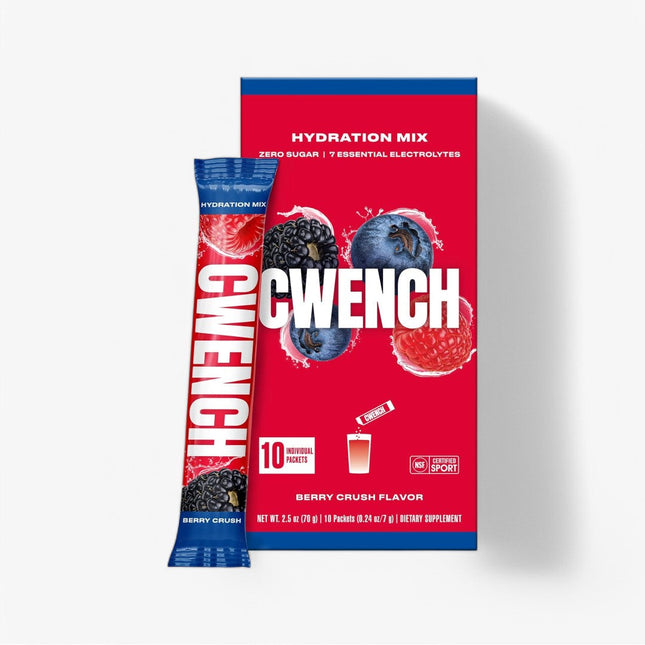 CWENCH HYDRATION STICKS 10CT BERRY CRUSH
