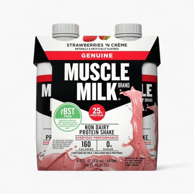 MUSCLE MILK 25G PROTEIN 11OZ 3/4PK STRAWBERRY