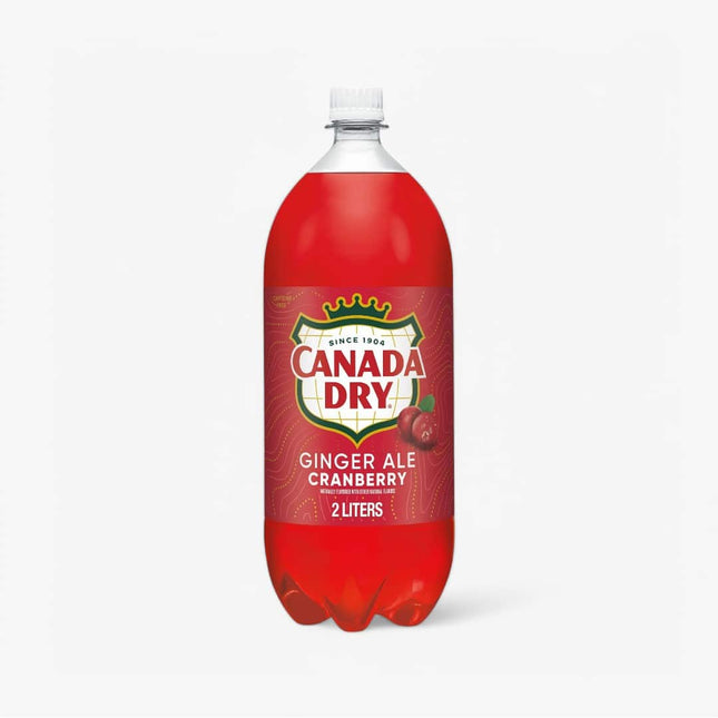 Canada Dry Cranberry Ginger Ale 2 L X 8