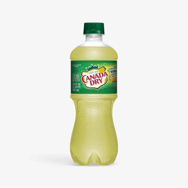 Canada Dry Ginger Ale & Lemonade 20 Oz X 24