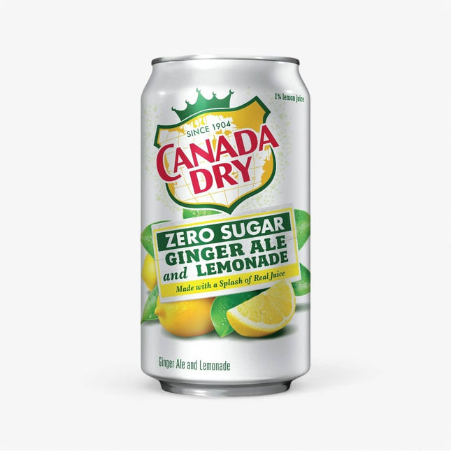 Canada Dry Ginger Ale Lemonade Diet 12 Oz X 24