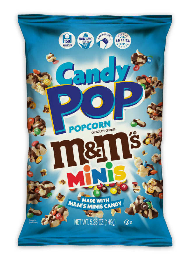 Candy Pop M&M Mini's 12/5.25OZ - Pallet QTY (80 Cases)