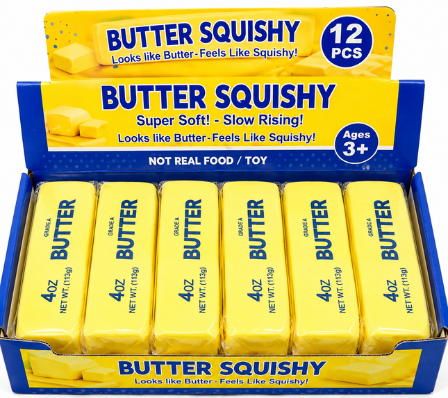 Viral Butter Squishy - 12 PK