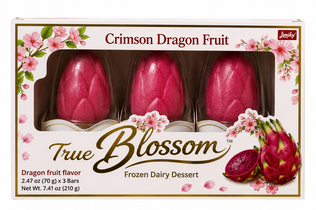 Crimson Dragon Fruit Ice Cream 8/3PKS/70G
