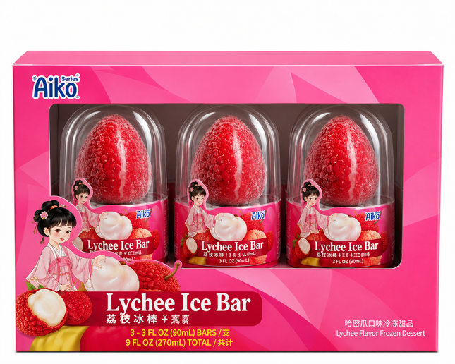 Deshi Lychee Ice Cream 8/3PKS/75G