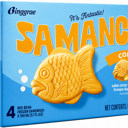 Samanco Ice Cream Corn 4PK - 6/20.4OZ